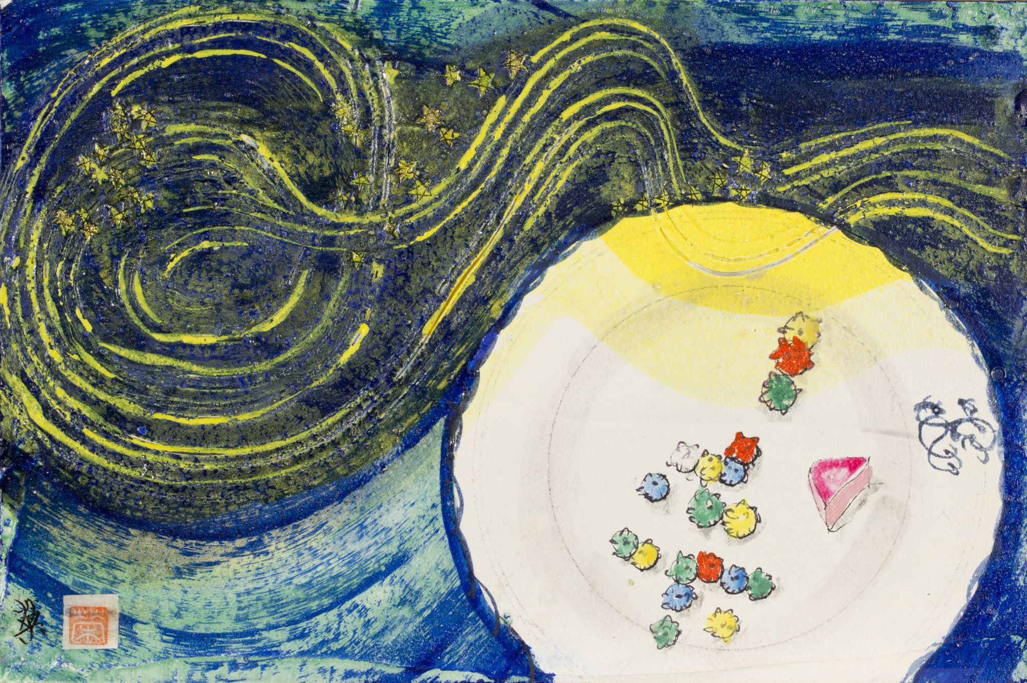  The night sky　＃01